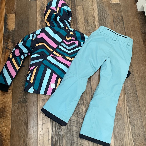 Reima 2pc Deluxe SET waterproof snowboard snow ski coat pants girl 12-14 - Picture 16 of 16